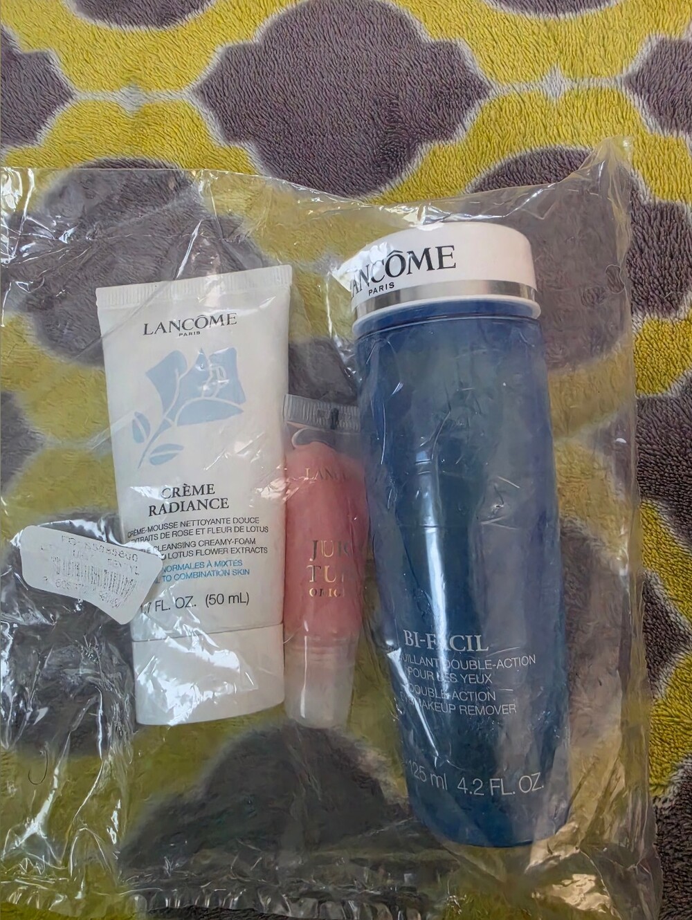 Lancome Skin Radiance, BI-Facil & juicy Tube Gloss Set